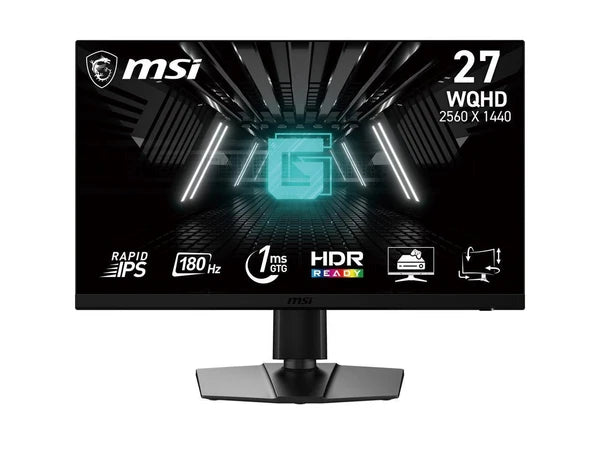 G272QPFE2 - MSI 27" 180 Hz Rapid IPS WQHD Gaming Monitor 2560 x 1440 2K