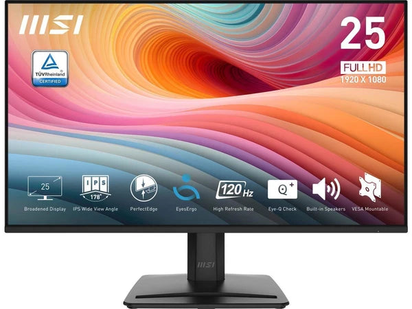 MP251E2 - MSI 24.5-inch IPS 1920 x 1080 FHD Gaming Office Monitor 120Hz