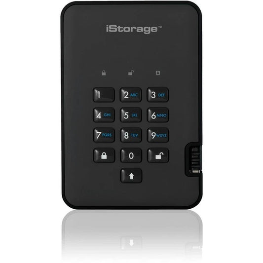 IS-DA2-256-SSD-1000B - iStorage DiskAshur2 1TB USB 3.1 Encrypted Solid State Drive