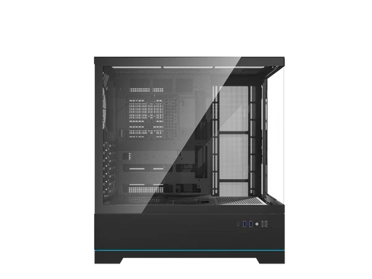 DY451 - darkFlash Steel Tempered Glass ATX Black Chassis 0.8mm SPCC Case