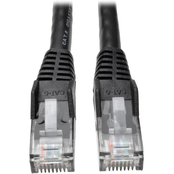 N201075BK - Tripp Lite Cat6 GbE Snagless Molded Patch Cable