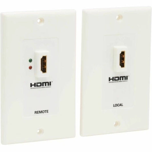 P167000 - Tripp Lite HDMI Over Cat5/Cat6 Wall Plate Extender Transmitter Receiver