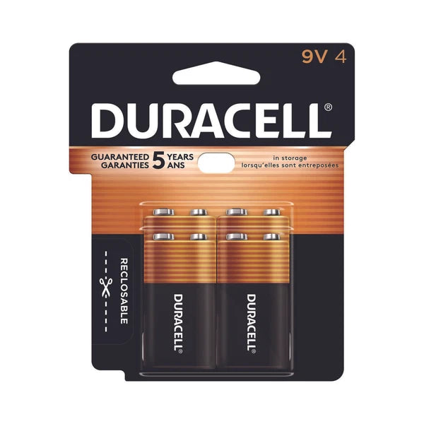MN16RT4Z - Duracell CopperTop Alkaline 9V Batteries