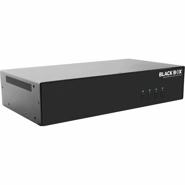 HD6224A-R2 - Black Box Network Services 4k60 HDMI Dual-monitor Kvm Switch 4 Port