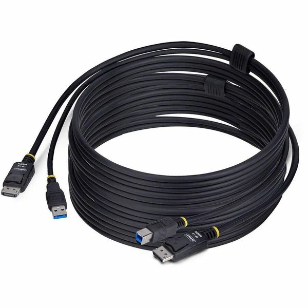 DU12210-KVM-CABLE - StarTech 10ft 3m DisplayPort and USB 5Gbps KVM Cable