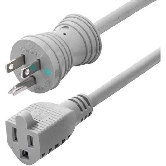 231B-660H-POWER-CORD - StarTech 6ft 1.8m Hospital-Grade Extension Cord