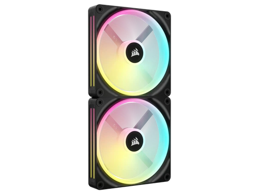 CO-9051004-WW - Corsair QX RGB Series iCUE LINK QX140 RGB 140mm Magnetic Dome RGB Fan