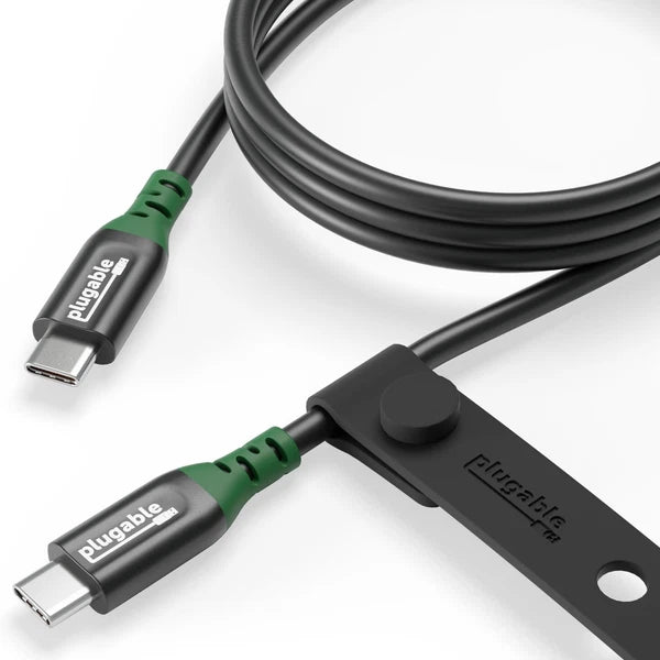 USBC-240W-1M - Plugable USB-C 20Gbps 240W EPR Cable