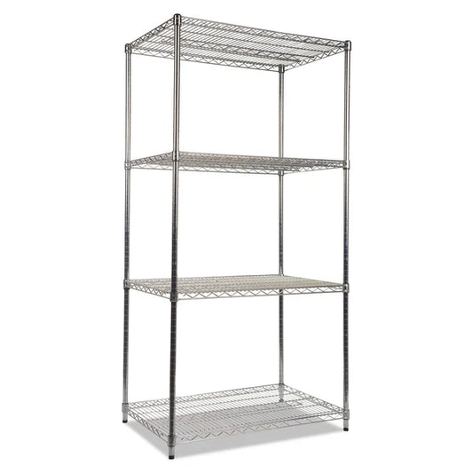 ALESW503624SR - Alera NSF Industrial 4-Shelf Wire Shelving Kit
