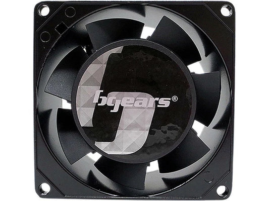 B-BLASTER-AC80X38 - Bgears b-Blaster-AC 100-125V 2ball bearing Heavy Duty Cast Aluminum 80mm x 38mm Fan