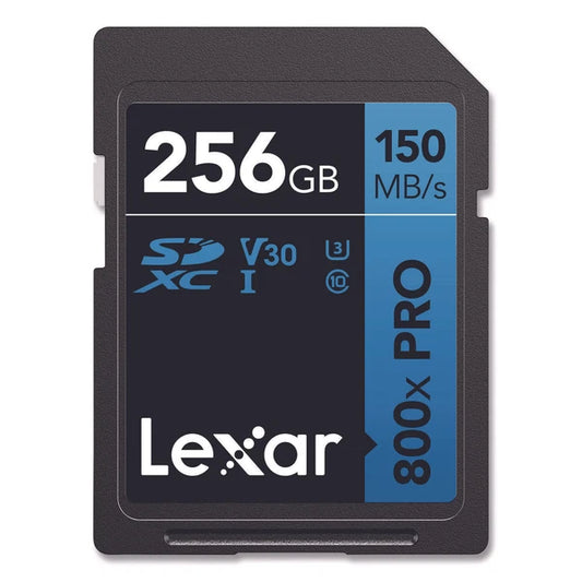 LSD800P-256G-BU - Lexar Pro Blue Series 256GB SDXC UHS-I Memory Card
