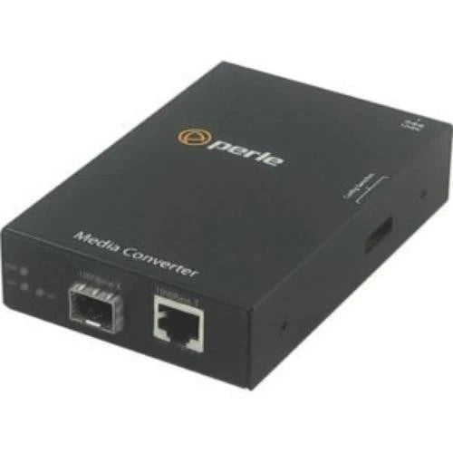 5050184 - Perle S-1000-SFP Gigabit Ethernet Managed Media Converter 1 x RJ-45 Network