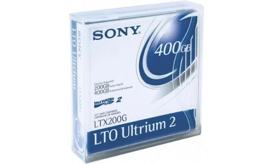 LTX200G-4 - Sony Lto Ultrium Tape Cartridge 200GB/400GB Lto-2 200GB native