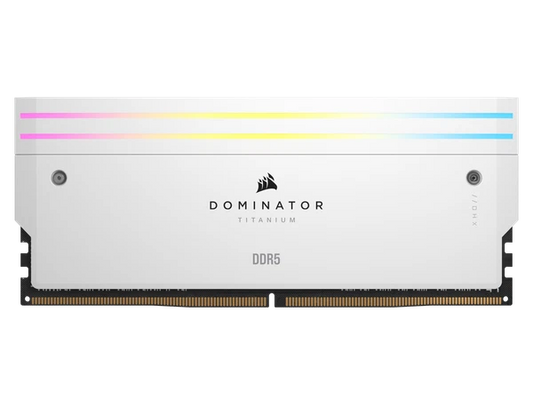 CMP32GX5M2X6600C32W - Corsair DOMINATOR TITANIUM 32GB 2 x 16GB DDR5 6600 PC5 52800 Desktop Memory