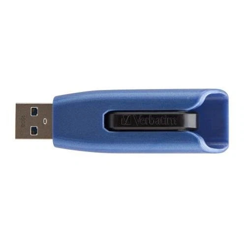 VER-49808 - Verbatim V3 Max Dual Channel USB 3.0 Drive 128GB Blue