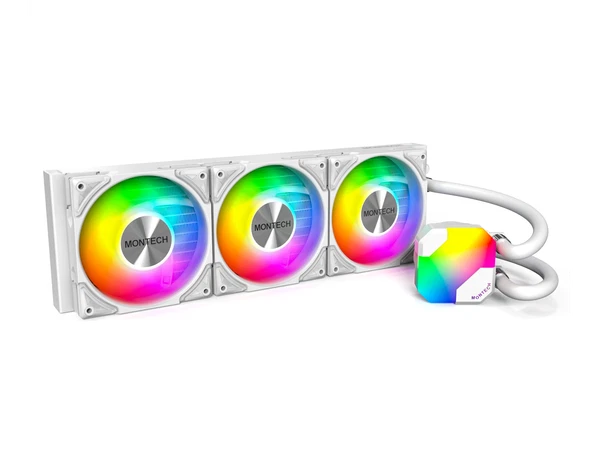 HYPERFLOWARGB360W - Montech HyperFlow ARGB 360AIO CPU Liquid Cooler Intel&AMD
