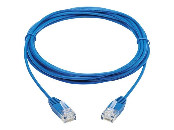 N200-UR10-BL - Tripp Lite Cat6 Gigabit Molded Ultra-Slim RJ45 10ft Ethernet Cable