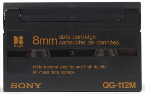 QG112M - Sony D8 8mm Tape Cartridge 8mm Tape 2.5GB native /5GB