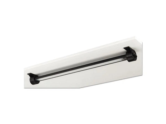 ALELEDUC24B - Alera Under Cabinet LED Strip Lamp 2 Prong 24"Wide Black
