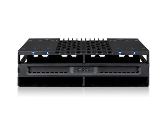 MB024SP-B - ICY Dock Tray-less 4x 2.5" SAS/SATA SSD/HDD Mobile Rack