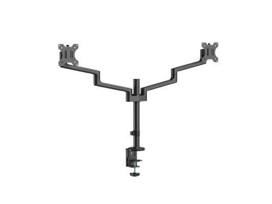 MT81D - MSI Premium Aluminum Dual Monitor Stand Arms Supports 17-32" & 17.6