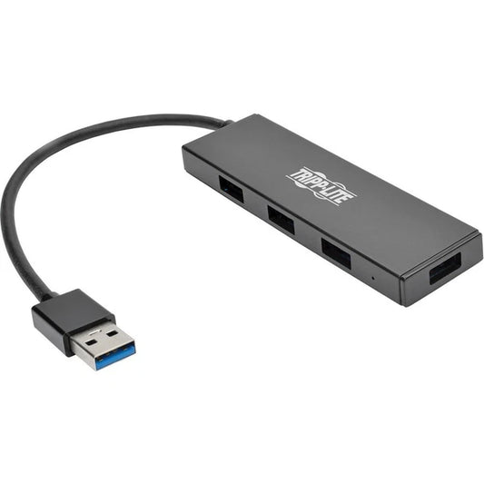 U360004SLIM - Tripp Lite 4-Port Ultra-Slim Portable USB 3.0 SuperSpeed Hub