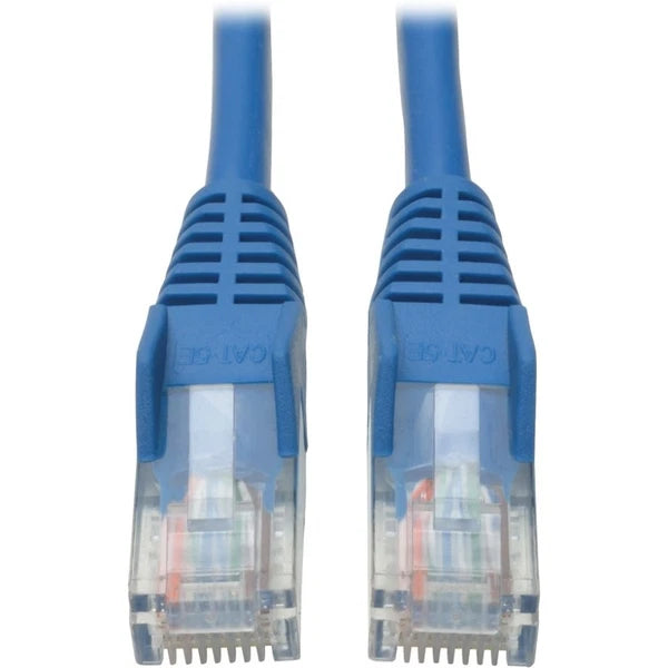 N001-035-BL - Tripp Lite Cat5e 350 MHz Snagless Molded UTP Patch Cable RJ45 Blue 35
