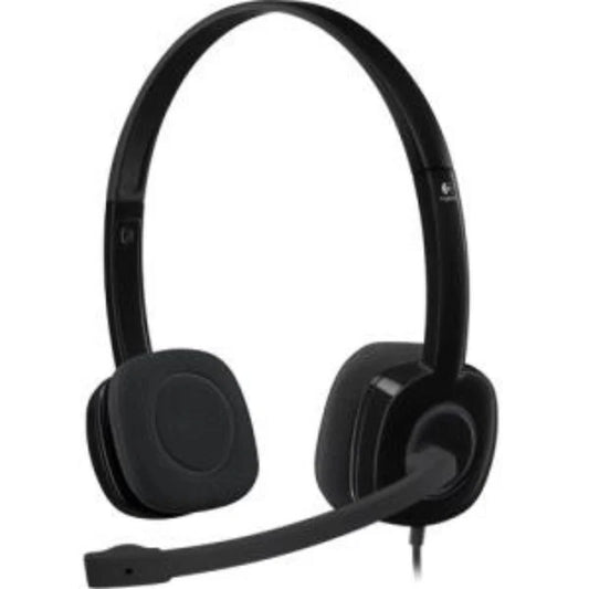 981000587 - Logitech Lightweight Stereo Headphones H151
