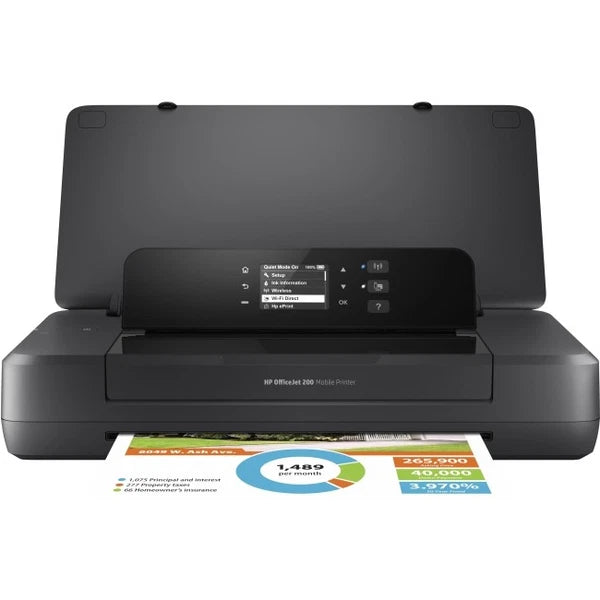 CZ993AB1H - HP Officejet 200 Inkjet Color Mobile Printer CZ993A