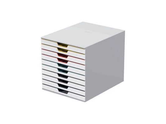 763027 - Durable VARICOLOR MIX 10 Drawer Desktop Storage
