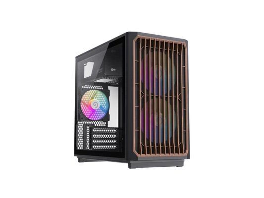 F35BW - GameMax Black Mini Tower Case Computer CasesATX Form