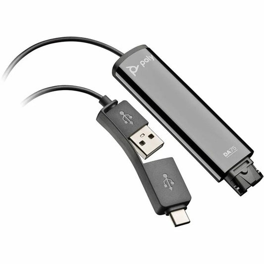 786C6AA - Poly DA75 USB to QD Adapter TAA