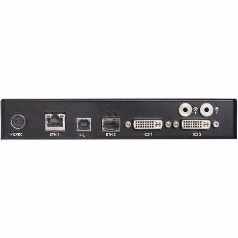 EMD2002PE-T-R2 - Black Box Emerald KVM-over-IP Transmitter Dual-Monitor 2 DVI-D USB 2.0 Audio