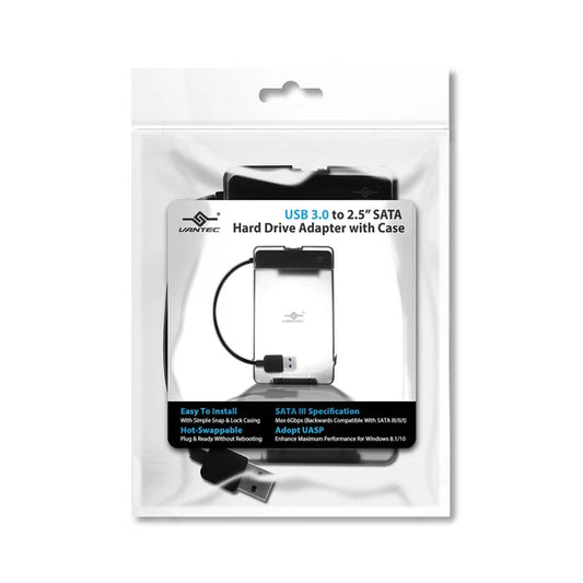 173844 - Vantec Accessory Cb-stu3-2pb USB3.0 To 2.5" SATA Hard Drive Adapter