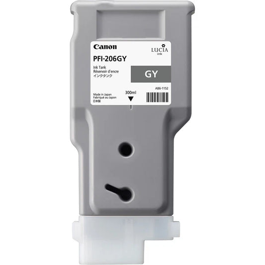 5312B001AA - Canon PFI-206GY Inkjet Ink Cartridge Gray