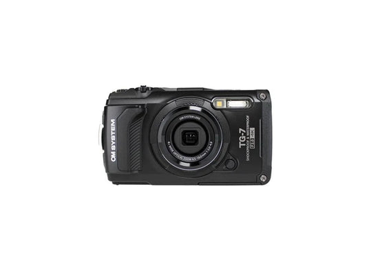 V110030BU000 - Olympus OM System Tough TG-7 12 Megapixel Compact Camera Black