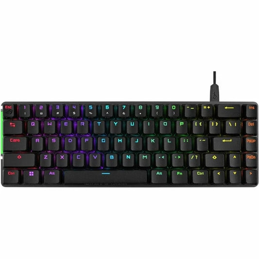 M602FALCHIONACENXBNBLK - Asus ROG Falchion Ace 65 RGB Compact NX Brown Gaming Mechanical Keyboard
