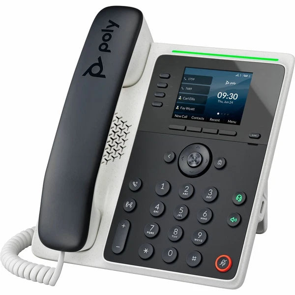 89B50AA#ABA - HP Poly Edge E220 IP Phone Corded Corded Bluetooth Desktop Wall Mountable