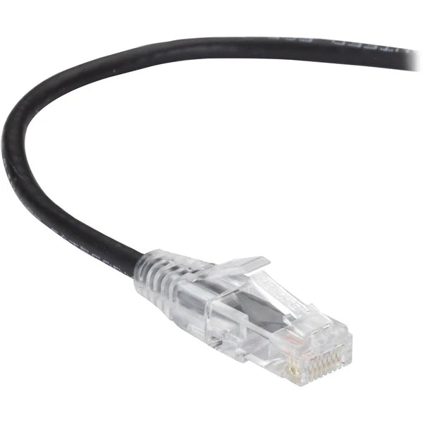 C6PC28-BK-04 - Black Box Slim-Net Cat.6 UTP Patch Network Cable 4ft 6 Network Cable