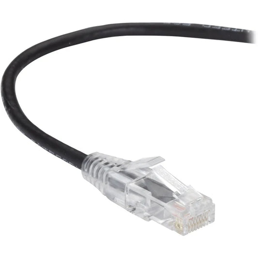 C6PC28-BK-04 - Black Box Slim-Net Cat.6 UTP Patch Network Cable 4ft 6 Network Cable