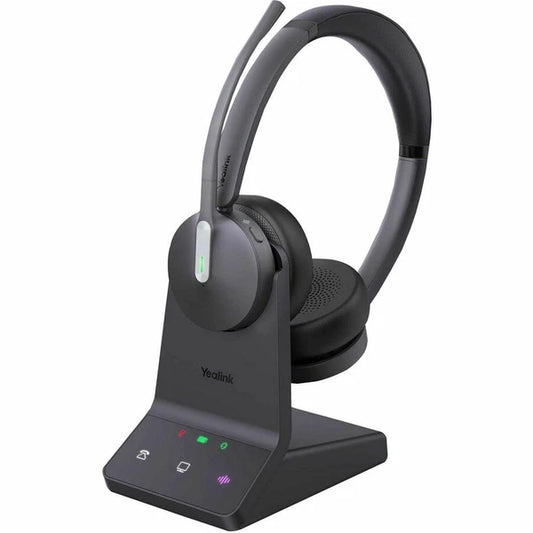 WH64DUALUC - Yealink WH64 Binaural On-Ear Wireless Headset WH64 DUAL UC