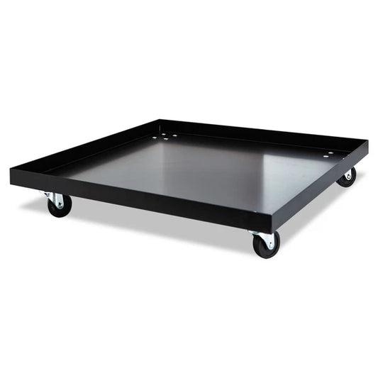 ALESCCART - Alera Stacking Chair Dolly Metal 320 lb Black