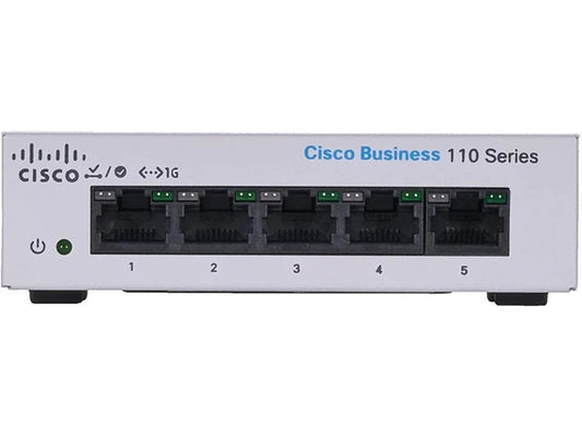 CBS1105TDNA - Cisco Business CBS110 5-Port Unmanaged Ethernet Switch