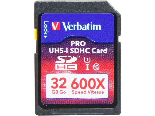 98047 - Verbatim PRO 32GB Secure Digital High SDHC Card