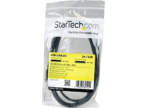 USB2AA2M - StarTech 2m USB 2.0 A to A Cable