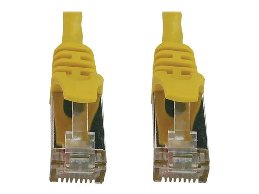 N262-S01-YW - Tripp Lite Cat6a 10G Snagless Shielded Slim STP Ethernet Cable