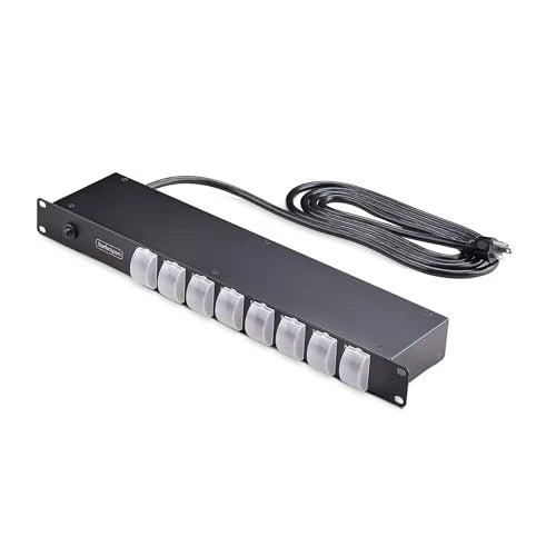 8NS8-RACK-MOUNT-PDU - StarTech 8-Outlet Horizontal Rack Mount PDU