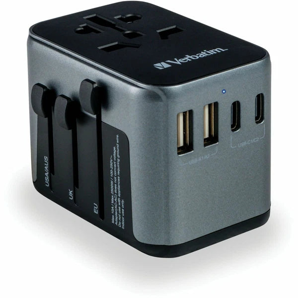 49545 - Verbatim UTA-03 Universal Travel Adapter 30W USB -C