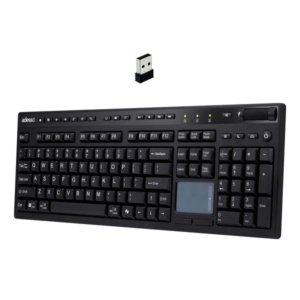 WKB-4450UB - Adesso Wireless 104-Key Keyboard