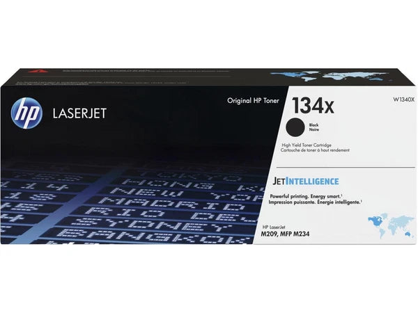 W1340X - HP 134X High-Yield Black Laser Toner Cartridge